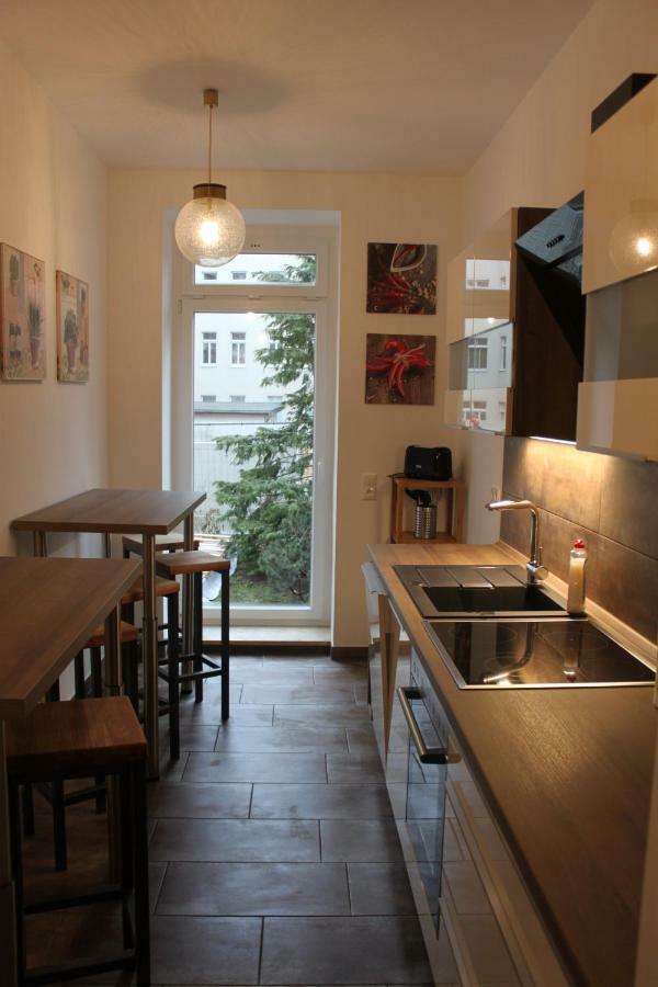 לייפציג Ferienwohnung Hecht מראה חיצוני תמונה